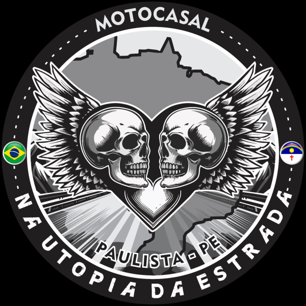 Moto Casal na Utopia da Estrada