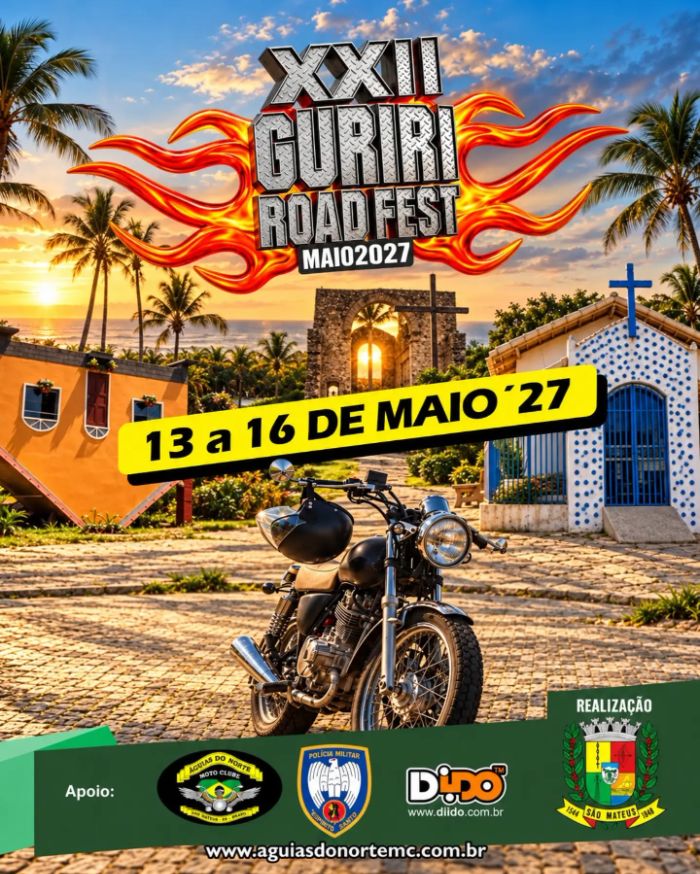Cartaz: XXII Guriri Road Fest